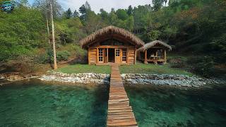 Crafting Paradise: A Bamboo House by the Green River