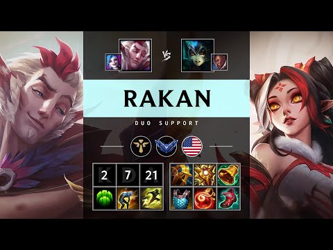 Rakan Support vs Nami - NA Diamond Patch 25.10