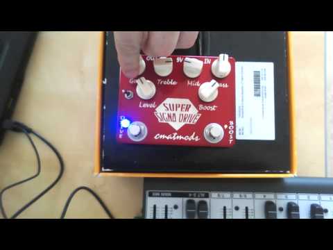 Super Signa Drive by Cmat Mods | RockBoard | PedalPedia