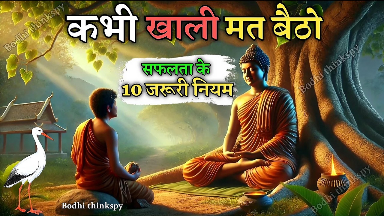 कुछ बड़ा करना है तो इस तरह सोचना होगा ? सफलता के 10 नियम 💡| Buddhist Story On 10 Rules Of success