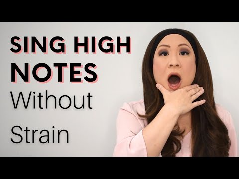 Sing High Notes Without Strain (Voice Lesson)