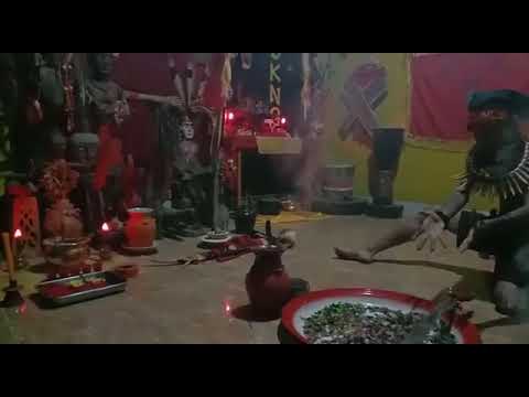 Ritual Mandau Terbang Suku Dayak