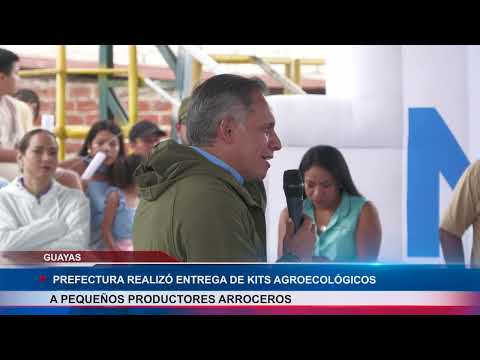 Se realizó la entrega de insumos agroecológicos a 500 pequeños productores