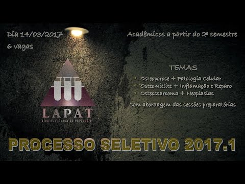 Processo Seletivo LAPAT - 2017 1