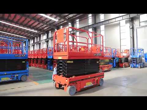 Battery Operated Scissor Lift Table