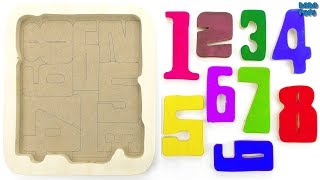 Learn 1 To 9 Numbers For Kids Learn Colors and Num