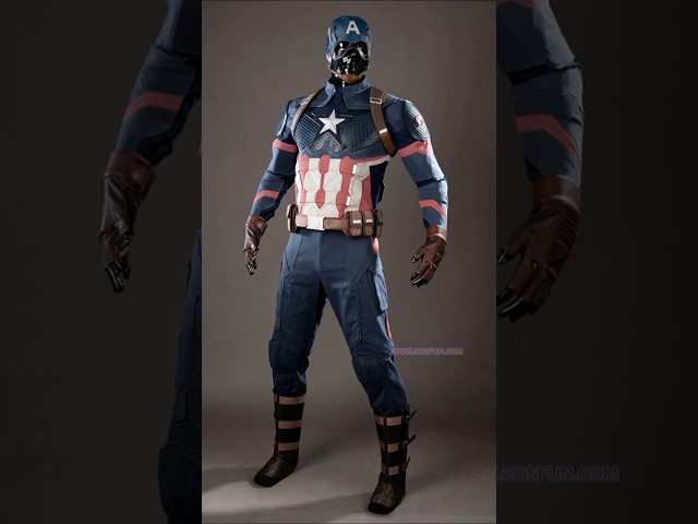 Vídeo relacionado con Rubies Disfraz Capitán América Deluxe para adultos, Jumpsuit acolchado con cubrebotas adjuntas y máscara, Licencia Oficial Marvel para fiestas, cosplay, despedidas de soltero y Carnaval