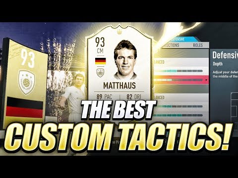 THESE CUSTOM TACTICS GOT ME A PRIME ICON! (FIFA 20 Best Custom Tactics)
