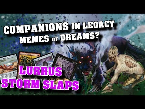 Ikoria Companion Dominating Legacy - ANT Storm with Lurrus - MTG Deck Tech, Memes, Gameplay