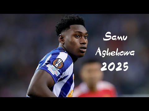 🔵⚪ Samu Aghehowa Highlights 🇪🇸 | ⚡ FC Porto 🏆 | ⚽ Dominant Striker Skills & Goals 2025 🚀🔥