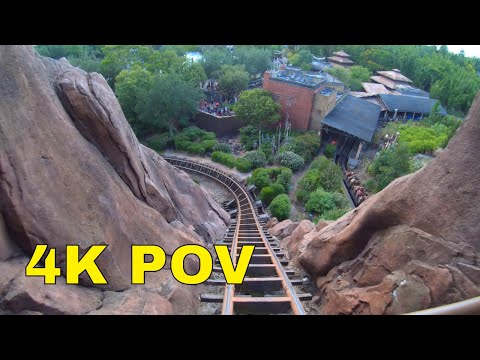 Expedition Everest front seat on-ride 4K POV 60FPS Disney's Animal Kingdom