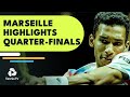 Rublev vs Pouille; Tsitsipas, Auger-Aliassime Both Feature | Marseille 2022 Quarter-Final Highlights