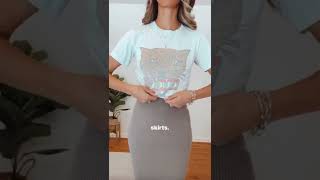 How to Tuck Your Top | Styling Your Top | How to tuck in your shirt #shorts #tiktok #styletips