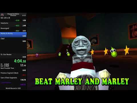 [FWR] Muppet RaceMania Speedrun - All Bosses (8:50.33)