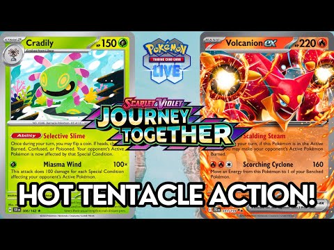 My Cradily deck gets so much better with Volcanion ex!