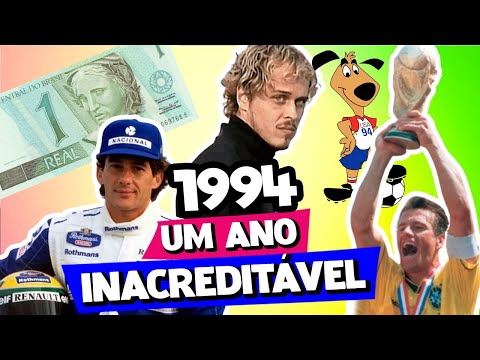 RELEMBRANDO O ANO DE 1994 NO BRASIL - 30 ANOS ATRÁS!