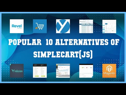 SimpleCart(js) | Top 31 Alternatives of SimpleCart(js)