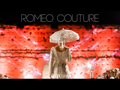 Romeo Couture at Marrakech Fashion Week