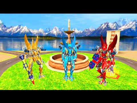 Dino Robot Car Transform Games: Android Gameplay 2021