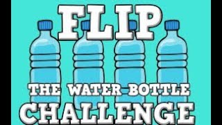 WATER BOTTLE FLIP CHALLENGE!