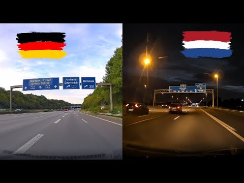Duisburg (germany) - Utrecht - Gouda (netherlands) Autobahn A3 E35 And A12