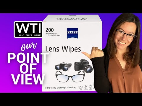 ZEISS Pre-Moistened Lens Cleaning Wipes - WTI product video review
