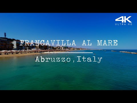 Francavilla al Mare Seafront Abruzzo, Italy 4K Tour