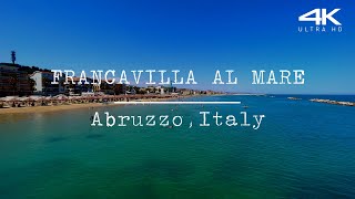 Francavilla al Mare Seafront Abruzzo, Italy 4K Tour
