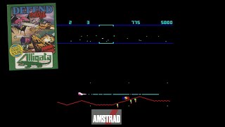 Amstrad CPC Games 👾 - Defend or Die 🚀