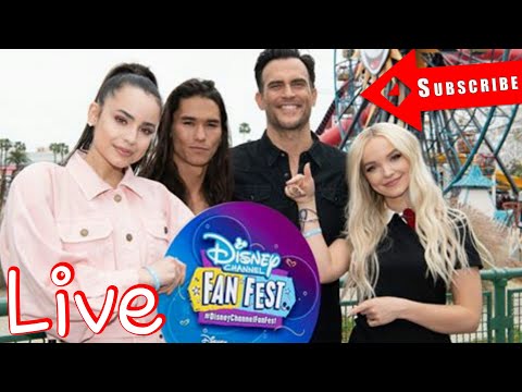 🔴Live Dove cameron, Sofia carson, booboo stewart y Cheyenne jackson in fan fest 🎉