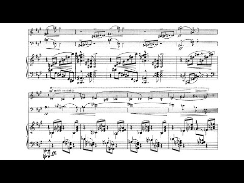 Paul Pabst - Piano Trio in A Major 'À la mémoire d’Antoine Rubinstein' (Audio+Sheet) [Brahms Trio]