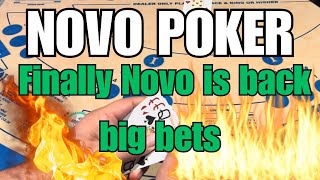 NOVO POKER ! Finally Novo is back big bets