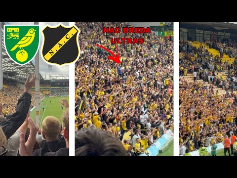 NAC BREDA ULTRAS TAKEOVER NORWICH IN PRE-SEASON !  Norwich City 2-0 NAC Breda | Vlog 