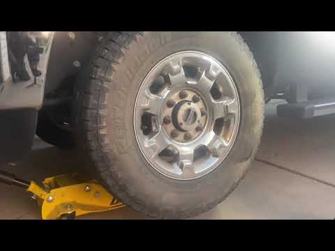 2016 Ford F350 Front brake replacement