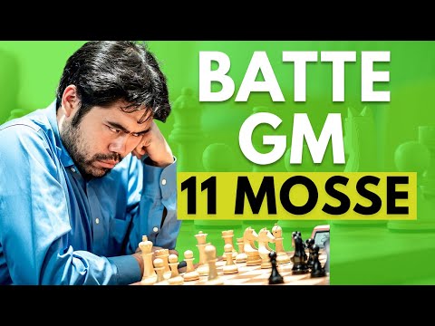 Nakamura Beats 2600 in 11 Moves