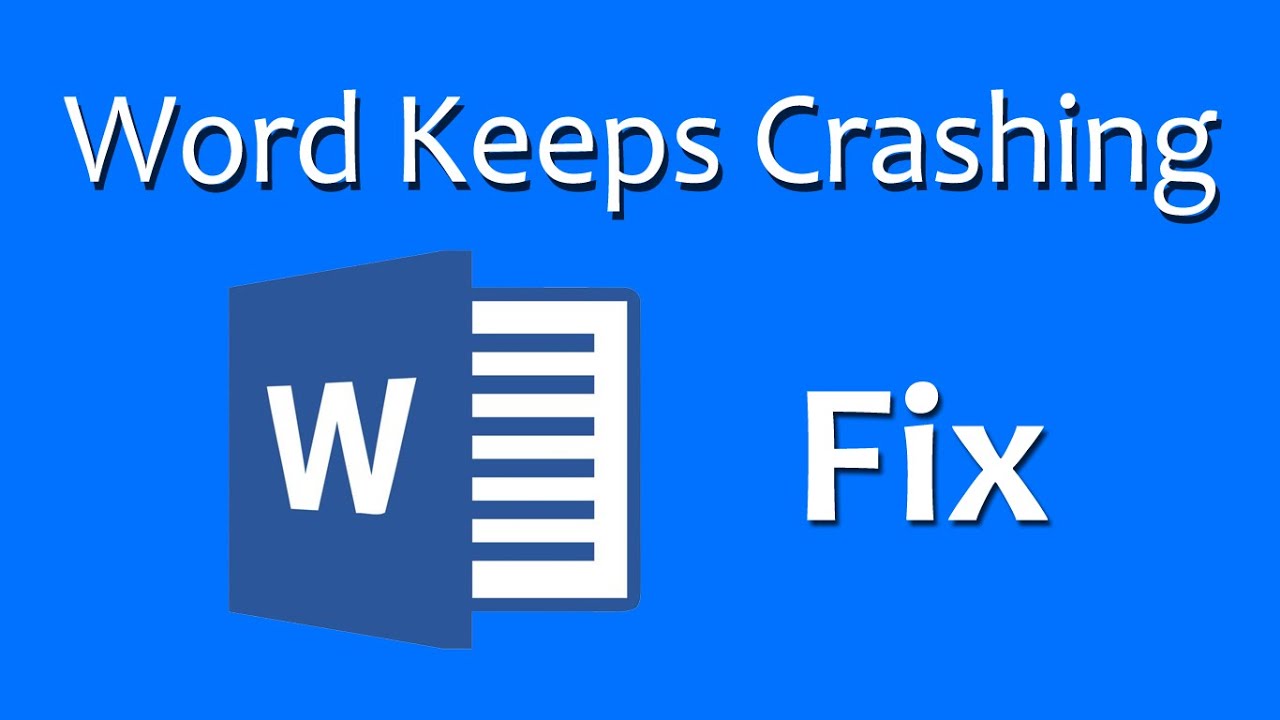 How does Word crash?