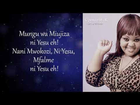 Upendo Wisdom K - I AM A WINNER (Official Lyrics Video)