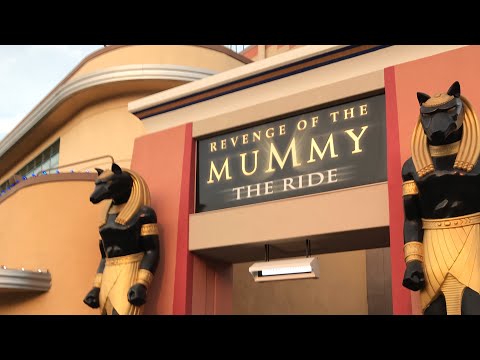 Video review of Revenge of the Mummy the Ride by Attractions National