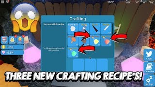 Roblox unboxing simulator crafting recipes