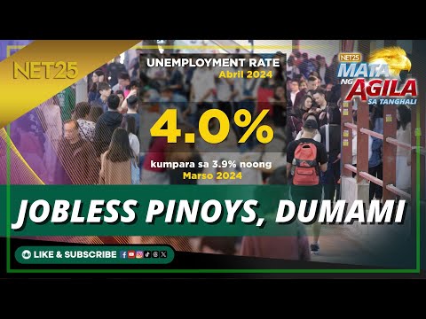 2.04-M Jobless na mga pinoy