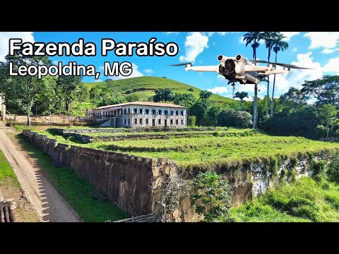 Visitamos essa fazenda histórica em Leopoldina, MG. Está sendo restaurada, mas… 