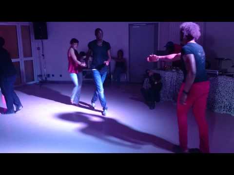 Terry Tauliaut , Achile Dinga et Marie Cazorla social dancing SWOB 2014 -