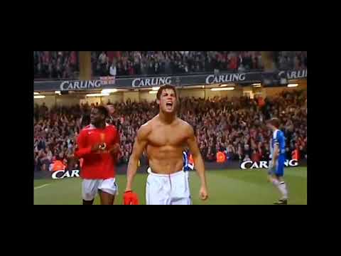 Ronaldo Manchester United shirtless celebration free for edit (2005) [4k]
