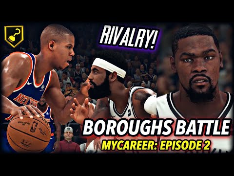 THE BEGINNING OF MY RIVALRY WITH KYRIE IRVING... | FIRST BADGE & A WIN? | NBA 2K20 MYCAREER EP 2
