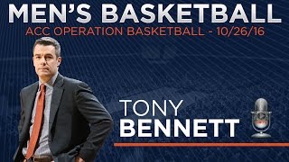 MEN'S BASKETBALL: ACC Media Day - Tony Bennett