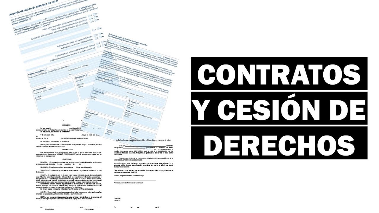 Contratos y cesión de derechos
