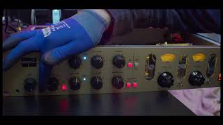 Video thumbnail for SPL Tube Vitaliser MODEL 9530 Tube Replacement Clean & Potentiometers Lube Yearly Maintenance by Waves Sounds