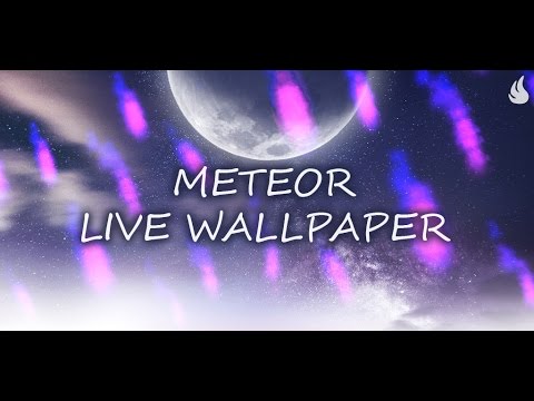 Meteor Live Wallpaper video thumbnail