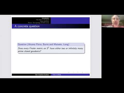 Two or infinity - Dan Cristofaro-Gardiner