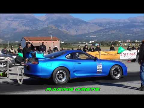 TOYOTA SUPRA XATZIKOUVAS 8.6sec - DRAGSTER TYMPAKI 5-6 DEC 2015